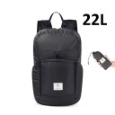 Skládací turistický batoh 22 l 42 x 26 x 20 cm Ultralehký a vodotěsný Nylon se silikonovou úpravou Unisex Na cestování a turistiku 5