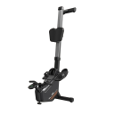Skládací veslovací trenažér Magnetický odpor v 16 úrovních Integrovaný digitální displej Nosnost 150 kg Černý Na kardio i posilování doma 2