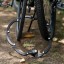 Skladací zámok na bicykel s kódom 85 cm 3