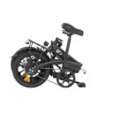 Składane elektryczne rower dla dorosłych 250W 36V 7,5Ah Dwa siedzenia 16" opony Zasięg 40 km Przedni koszyk 25 km/h 5