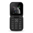 Składany telefon komórkowy typu klapka z przyciskami Kolorowy wyświetlacz 1,77 cala 6,3 x 6,3 cm Plastikowa obudowa Dual SIM Jako drugi telefon 3