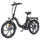 Skládható elektrokerekpár HillMiles MilePort 1, motor 250W, akkumulátor 36V 13Ah, hatótávolság 100 km, 20×3.0 fat gumik, 7 sebesség 5