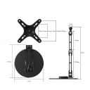 Sklápacie rameno pre monitor 360° otočné, prenosný stojan pre monitory, nastaviteľný držiak s flexibilným uhlom, ergonomické príslušenstvo pre domácu kanceláriu 3