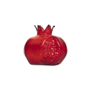 Skleněná váza ve tvaru granátového jablka 7 x 10 cm Materiál sklo Kreativní tvar ovoce Na hydroponii sušené i řezané květiny do interiéru 2