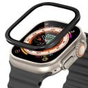 Sklo pre Apple Ultra 2 49 mm tvrdené sklo s kovovým rámom ochranný kryt displeja nárazuvzdorné puzdro proti škrabancom pre Apple 1