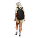 Školní batoh pro dívky Prošívaný voděodolný batoh na notebook 15,6 palce Objem 25 l Polyester s polstrovanými popruhy Do školy i na cesty 16