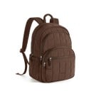 Školní batoh pro dívky Prošívaný voděodolný batoh na notebook 15,6 palce Objem 25 l Polyester s polstrovanými popruhy Do školy i na cesty 4