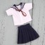 Školní uniforma pro panenku A196 6