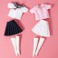 Školní uniforma pro panenku A196 1