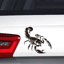 Skorpion bilklistermærke 2