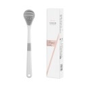 Škrabka na jazyk se 3 typy výstupků Protiskluzová rukojeť Kartáček na jazyk pro odstranění povlaku a bakterií Pomůcka pro ústní hygienu 3