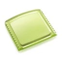 Škrabka na ľad do viečka palivovej nádrže pre Škoda Superb III Octavia III Rapid Kodiaq 7,9 x 7,9 cm Plast ABS Zelená 1