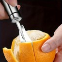 Škrabka na pomeranče a citrusy z nerezové oceli Kuchyňský nástroj pro snadné loupání kůry citrusového ovoce Praktická pomůcka do kuchyně 3