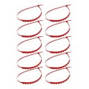 Skridsikre sne kæder 10 stk Plastiske spændebånd til dæk Universelle til personbiler og SUV til sne 1
