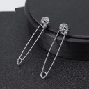 Skull Drop Earrings G2548 4