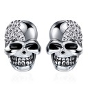 Skull Drop Earrings G2566 2