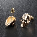Skull Drop Earrings G2566 5