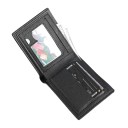 Skull Folding Wallet 11.5 x 9.3 x 1.4 cm Polyvinyl Compact Design Wallet for Cards, Banknotes and Coins 4