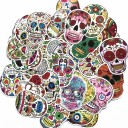 Skull klistermärken 50 st 5