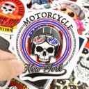 Skull Stickers 50 pcs E196 4