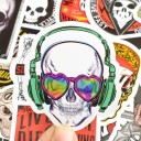 Skull Stickers 50 pcs E199 3