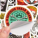 Skull Stickers 50 pcs E199 4