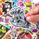 Skull Stickers 50 pcs E86 4