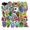 Skull Stickers 50 pcs E95 1