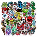 Skull Stickers 50 pcs E95 2