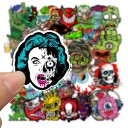 Skull Stickers 50 pcs E95 4