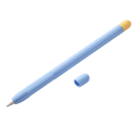 Skyddskåpa för Apple Pencil 1:a generationen Silikonfodral för Pencil till iPad Halkfri kåpa för bekväm hållning och säker användning 3