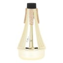 SLADE Trompetenstummer 13,3 x 2,1 x 7 cm Gold Aluminium Dämpfer mit weichem Interface Für Anfänger Dämpfer für Trompete mit reduziertem Geräuschpegel 1