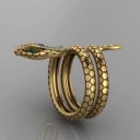 Slange ring til kvinder D2431 2