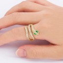Slange ring til kvinder D2839 2