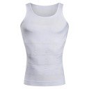 Slankekompressionsvest Herrekropsformende tanktop Herreformende tøj Sømløs slankevest Holdningsfitnesstanktop 2