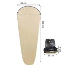 Sleeping Bag 200 x 80 cm, Packing 9 x 1.9 cm, 80% Polyester, 20% Elastane, Suitable for Temperatures >15°C 2