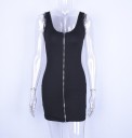 Sleeveless Zip Mini Dress 3