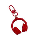 Sleutelhanger Koptelefoon Plastic Muziekmotief Lichtgewicht Decoratie voor Sleutels Rugzak Handtas Stijlvolle Accessoire 4
