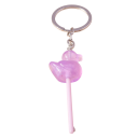Sleutelhanger met lollie 12 cm Harsen sleutelhanger in de vorm van een eendje Schattige decoratie voor sleutels rugzak tas cadeau voor kinderen 7