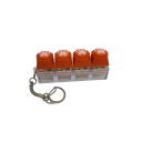 Sleutelhanger met vier zachte siliconen kattenpootjes Antistressspeelgoed Sleutelhanger voor tas of mobiel 11