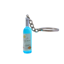 Sleutelhanger met wijnfles 5 cm Plastic mini fles Versiering voor sleutels rugzak handtas Origineel cadeau voor wijnliefhebbers 4