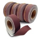 Slibebånd 8 m x 25 mm kornstørrelse 150 til båndsliber til mellemfin slibning af træ metal udjævning af overflader og behandling af materialer 2