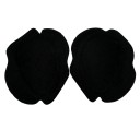 Slidere profesionale negre pentru genunchi 16,5 x 13 cm Cotiere de protecție pentru curse de motociclete Motocross Condus pe drum Echipament 5