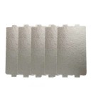 Slídová destička do mikrovlnné trouby sada 5 ks 11,6 x 6,5 cm tepelně odolný izolační plát pro opravu spotřebiče 3