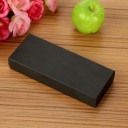 Slijpsteen voor messen met fijne korrel 5000 grit voor het afwerken en polijsten van het snijvlak Zwarte rechthoekige slijpsteen 10 x 4 x 1,5 cm 3