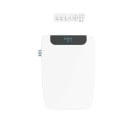 Slim toilet seat with bidet Automatic opening 475 x 435 x 110 mm Heated seat and LED display Square White For the bathroom 3