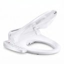 Slim toilet seat with bidet Side control 480 x 380 x 120 mm Heating and drying with warm air White For V-shaped and small U-shaped bowls 4