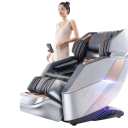 Slimme 4D massage stoel voor het hele lichaam AI bediening SL rail 152 cm 220 V verwarming 45 °C airbagsmassage Bluetooth LCD 4
