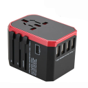 Slimme reisstekkeradapter met USB, USB-C en AC EU VK VS AU Universele wandlader voor internationaal gebruik 3