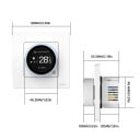 Slimme thermostaat voor gasboiler en verwarming programmeerbare kamerregelaar met display en WiFi bediening 3